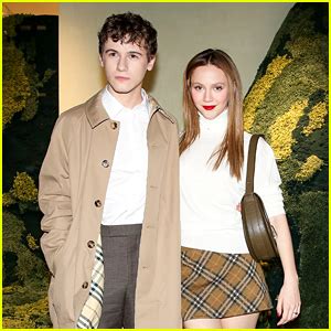 Sam Nivola & Iris Apatow Debut New Relationship at Burberry 